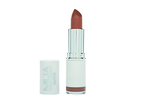 MUA Professional Makeup Matte Lipsticks-6 Colours-Lilac Belle, Fawn Fancy, Scarlet Siren,Wild Berry&Nude Peachy-New (Fawn Fancy)