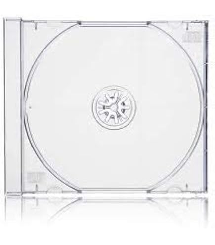 5x Transparente CD-Fächer - Ersatz Für 10,4mm CD-Hüllen