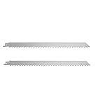 Jardiaffaires Lot de 2 Lames de scie Sabre INOX Bahco 3944-300-3-MEAT Viande et Glace