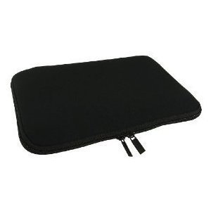 Stoßdämpfende, wasserfeste Schutzhülle/Tasche von GAGS mit Zwei-Wege-Reißverschluss, Neopren, schwarz, für alle 11,6-Zoll-Netbooks, -Webbooks, -Laptops und -Mini-Notebooks