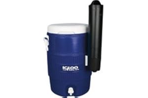 Igloo Beverage Cooler 5Gal Seat Top with Cup Dispenser, Majestic Blue