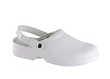 Küchenschuhe Safe Way Damenberufsclog 955 weiß rutschhemmend ohne Schutzkappe (39)