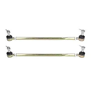 Tie Rod Set, OE Specification Ball Joint Tie Rod End Kit Metal Alloy Durable Replacement for QUADSPORT 400 LT-Z400Z 2003-2004 for Car