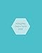 Produktbild Hexagonal Graph Paper 8"x10": Aqua Notebook, Design Book, Work Book, Gaming, Mapping, Knitting, Sketch Book, with ¼ inch Hexagon| For Everyday Use | 150 pages, Paperback Cover (Hex Collection)