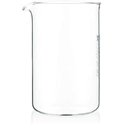 Bodum - 1512-10 - Verre de Rechange pour Cafetière à Piston 12 Tasses - 1,5 L