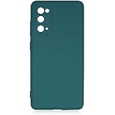 Spia Samsung Galaxy S20 FE ile uyumlu Kılıf Koyu Yeşil Lansman Kapak Orijinal Esnek Dayanıklı Darbe Karşıtı Yeni Nesil Tasarı