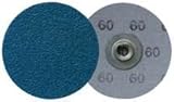 Unidad de embalaje: 50 Klingspor 295316 Quick Change Discs, QMC 411, 76 mm Diámetro, 80 Grano
