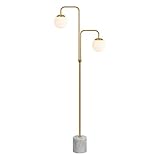 Stehlampe wertet Schlafzimmer, Gästezimmer und Räume mit schöner Akzentbeleuchtung auf.