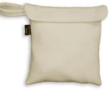 Organic Caboose 1704 Organic Wool Wet Bag - Small (holds 1-2 diapers)- Pack of 2