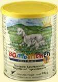 Bambinchen 1 - Babynahrung bis 6 Monate 400 g - 6 Stück;