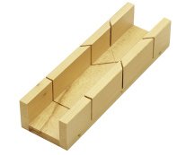 Preisvergleich Produktbild Schneid- / Gehrungslade massiv Buchenholz