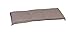 Produktbild beo P104 Ascot BA2 Saumkissen für 2-er Bank circa 100 x 45 cm, circa 6 cm Dick