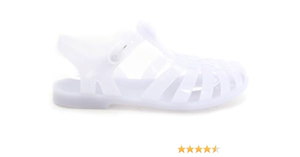 mens jelly sandals clear