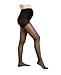 Maternity Compression Tights 12-15mmHg (MEDIUM, BLACK)