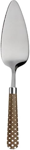 Cake Server and Cake Knife Cake Server Stainless Steel Snow Dream Brown Kom Amsterdam