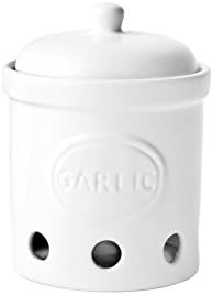 Galzone 242084 Ceramic Kitchen Container – Containers (Ceramic, White, Detachable Lid, Round, 115 mm, 115 mm)