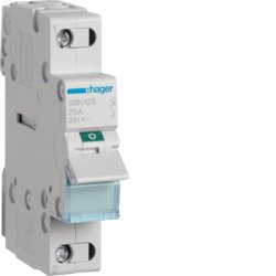 Hager Interrupteur modulaire Hager SBN125 25A
