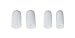 Produktbild Orchidtent 8 Stück Gel-Zehenkappen Bequeme Weiche Materialschützer, Um Blister-Mais für Erwachsene Große Zehen und Kleine Zehen zu Verhindern (4 Paar Verschiedene Größen)