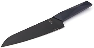 Evercut - Furtif Santoku Knife - Ultra-sharp patented stainless steel knife - Stainless steel knife - Guaranteed Japanese knife for life - Exceptional French knife without sharpening