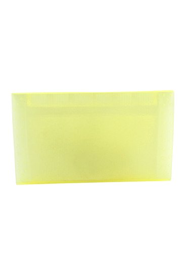 Plastik Gummiband-verschluss Dateiordner Rechnungen Taschen-halter Gelb - 2