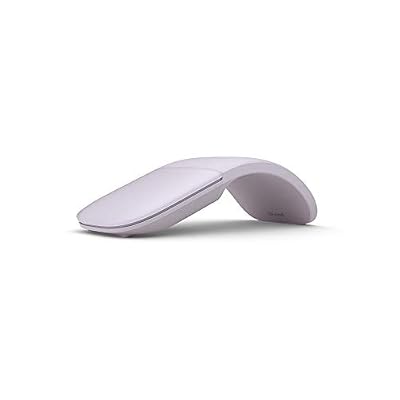 Microsoft ELG-00025 Souris Arc Bluetooth - Pour PC & Ordinateurs Portables Compatible Windows, Mac, Chrome OS (Fine, Légère, Facilement Transportable, Tactile) - Lilas [Nouvelle Couleur 2019]