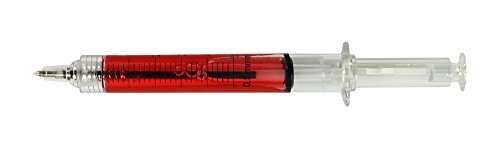COM-FOUR® Kugelschreiber Spritze Stift - 3