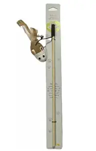 Go Pet Cat Teaser Stick with 45 cm Rod Rope 67cm