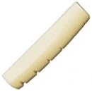 '' Saddle Plastic Strat for 1 11/16 "X3/16 X1/8 Effect Ivory/Bone
