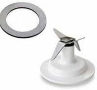 Blendin Blender Blade Cutter Replacement Part with 1 Sealing Ring Gasket, Compatible with Hamilton Beach