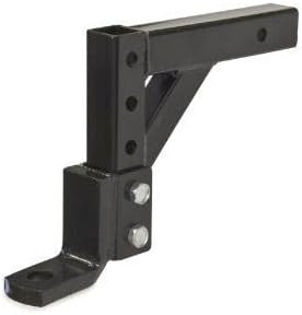 10 Adjustable Trailer Drop Hitch Ball Mount 2 Receiver Towing 8 Positions by FORGEMAX
