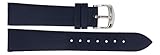 Doon Schnellverschluss Blau Leder Uhrenarmband, Dornschließe, 10mm Uhrenarmband