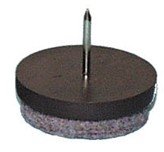 Preisvergleich Produktbild FILZGLEITER SB 17MM-BRAUN-16ST-3204