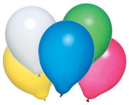 Susy Card 11144631 - Luftballons, Farben sortiert, 50 Stück