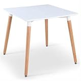 mesa cocina cuadrada 80x80 Mesa funcional y de fácil ubicación ideal para ambientes casuales e informales.