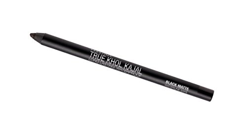 Prestige Cosmetics True Khol Kajal, Black Matte, 1.14g