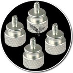 Sharkoon Thumb Screws Schrauben für PC-Gehäuse silber