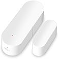 NAVKAR SYSTEMS Tuya WiFi Door Sensor, Smart Wireless Security Contact Sensor, White (Pack of 1) Without Antenna