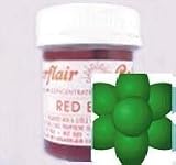 Sugarflair sugarpaste color paste Holly verde