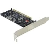 Delock PCI Karte > 4 x intern SATA mit RAID