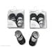Baby Girls Black Patent Heart Shoes - Black - 0-6 Months