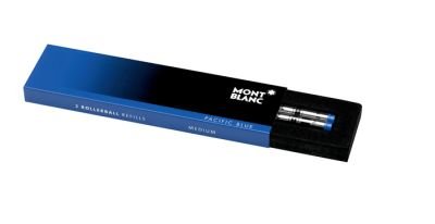 Tintenrollermine MON M blau 2er Montblanc 105159 Rollerball Refill