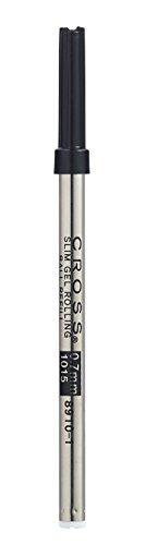 Cross Click und Classic Century Gel-Rollerball-Mine Spire (Schlanke, Mittel) schwarz