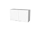 Produktbild Flex-Well Küchen-Hängeschrank BOCHUM | Oberschrank vielseitig einsetzbar | 2-türig | Breite 100 cm | Weiß