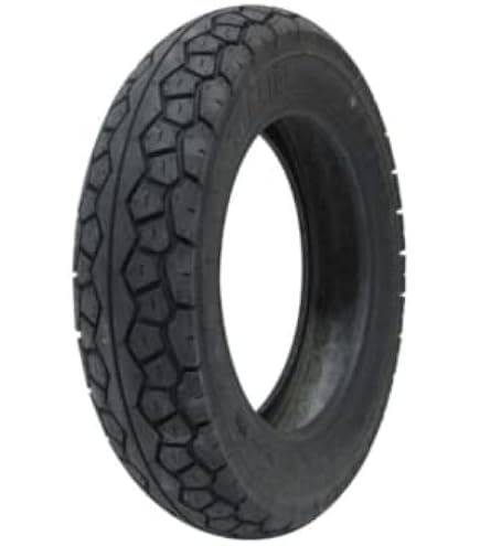Pneumatico 100/90-10 Tassellato Rinforzato 8PR - Gomma Tubeless 61L Per Ape 50 E Moto Scooter - 4 Stagioni, Omologato E4