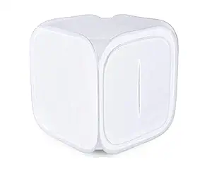 PowerPak 150 x 150 x 150 cm Photo Studio Shooting Foldable Light Tent Box Diffusion Soft Box Kit with 2 Chroma Key Backdrops (Black & White) for Photography