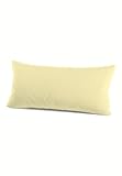 Consta de 100 % algodón. Schlafgut 15101-00000617-035-008 - Sábana y funda de almohada, 40 cm x 80 cm, color amarillo