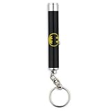 Batman-Taschenlampe, mit Schlüsselring, projiziert das originale Batman-Symbol