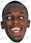 Novelties Direct Usain Bolt Face Mask (Mask/Headpiece