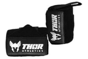 ‎THOR ATHLETICS Thor Athletics Handgelenk Bandagen [Wrist Wraps] 60cm – Handgelenkbandage für Fitness, Bodybuilding, Kraftsport, Powerlifting, Crossfit, Kreuzheben & Gewichtheben