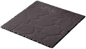 Revol Basalt Square Plates 200mm 200(L)x 200(W)x 7(H)mm. Pack quantity: 6.